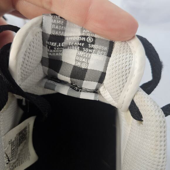 NIKE AIR FORCE Men Sz 10 Black Trim White - Picture 6 of 7